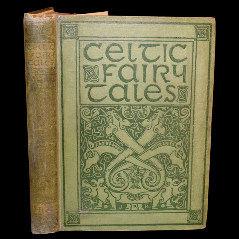 1892 Rare First Edition - CELTIC FAIRY TALES by J. Jacobs Illustrated by J.D. Batten.