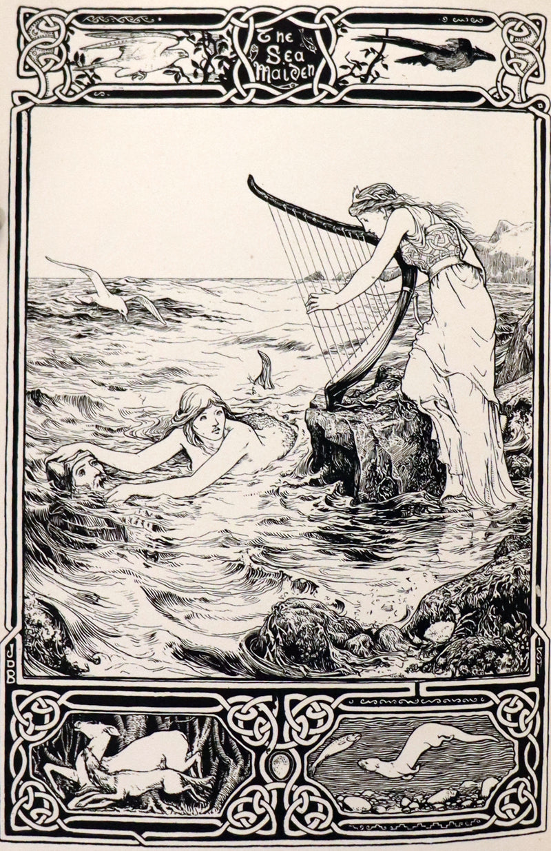 1892 Rare First Edition - CELTIC FAIRY TALES by J. Jacobs Illustrated by J.D. Batten.
