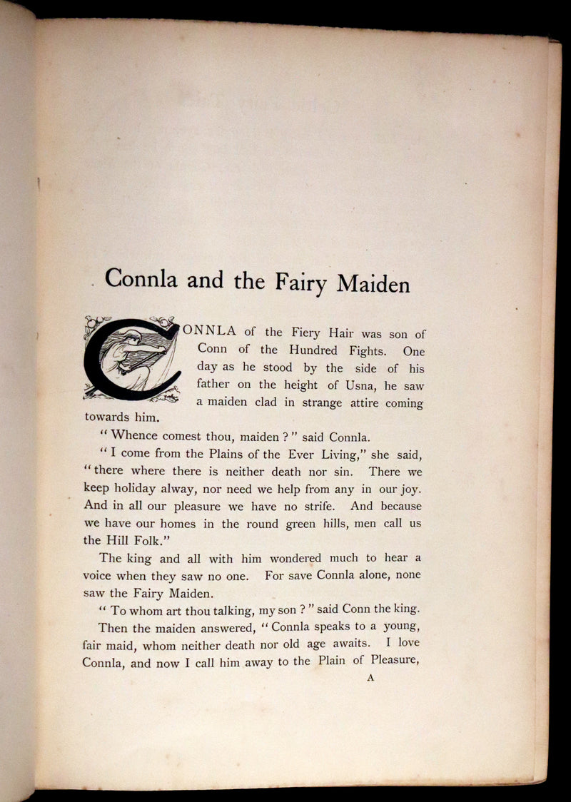 1892 Rare First Edition - CELTIC FAIRY TALES by J. Jacobs Illustrated by J.D. Batten.