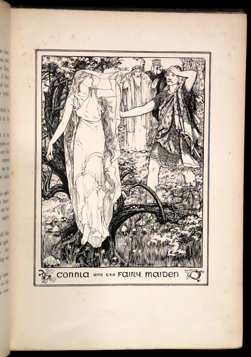 1892 Rare First Edition - CELTIC FAIRY TALES by J. Jacobs Illustrated by J.D. Batten.
