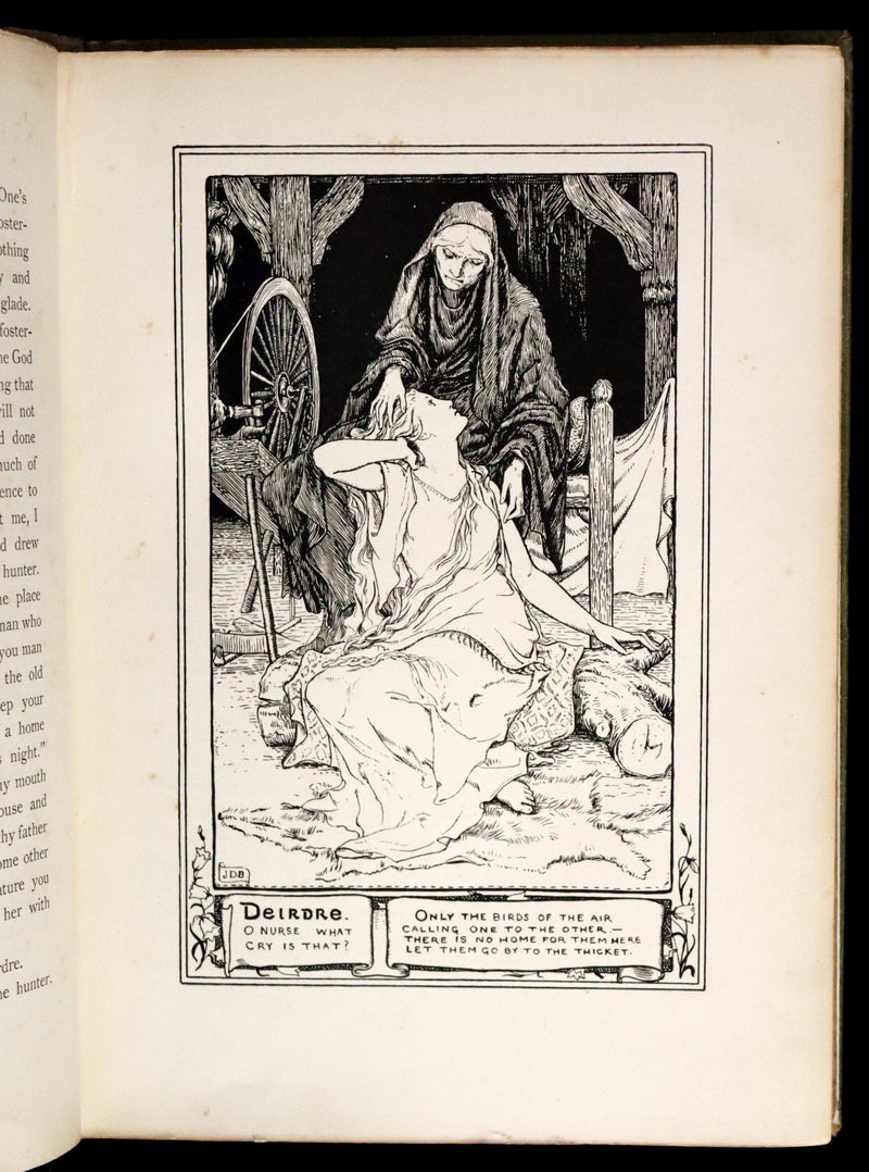 1892 Rare First Edition - CELTIC FAIRY TALES by J. Jacobs Illustrated by J.D. Batten.