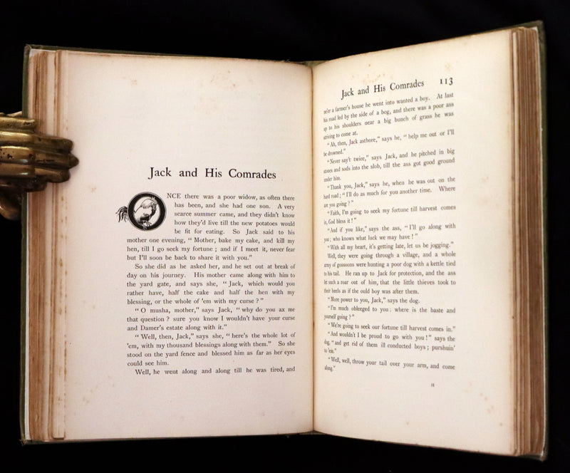 1892 Rare First Edition - CELTIC FAIRY TALES by J. Jacobs Illustrated by J.D. Batten.