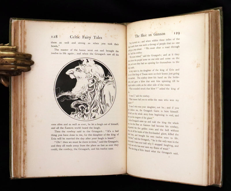 1892 Rare First Edition - CELTIC FAIRY TALES by J. Jacobs Illustrated by J.D. Batten.