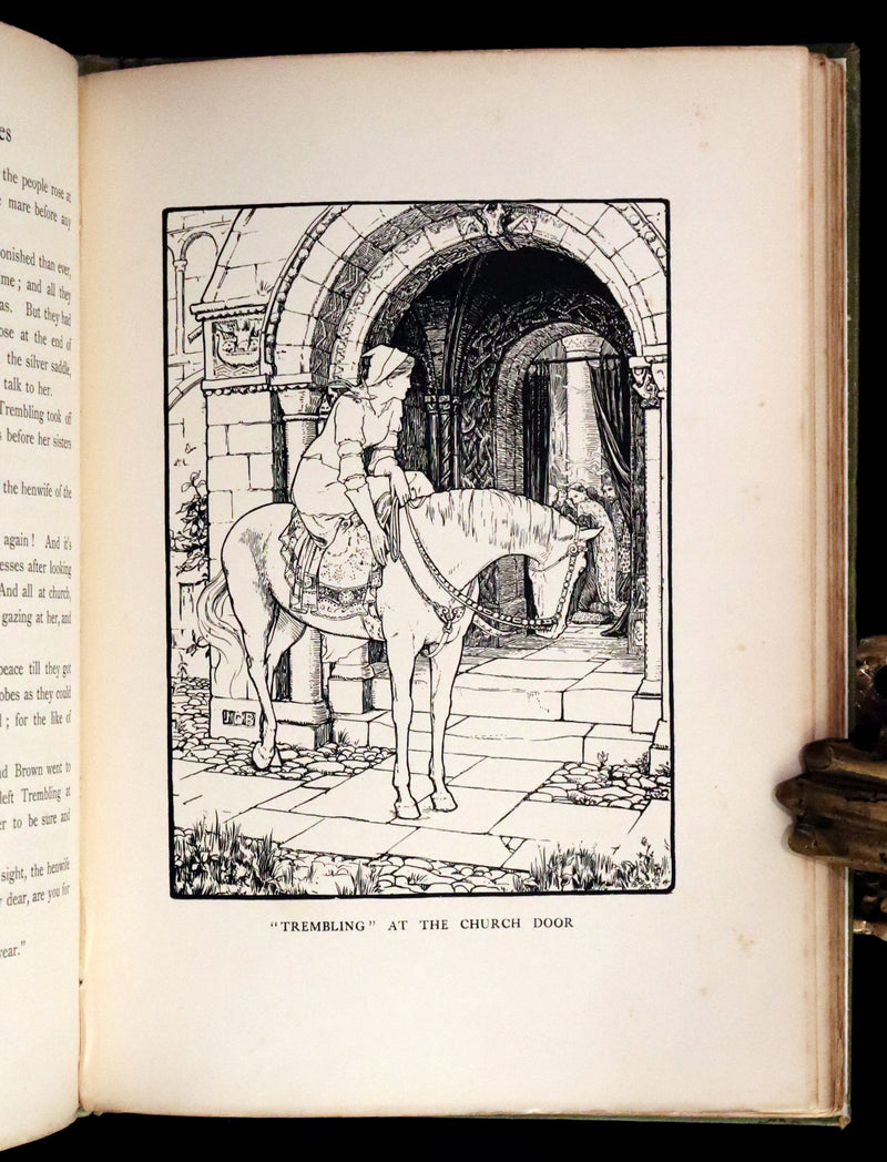 1892 Rare First Edition - CELTIC FAIRY TALES by J. Jacobs Illustrated by J.D. Batten.