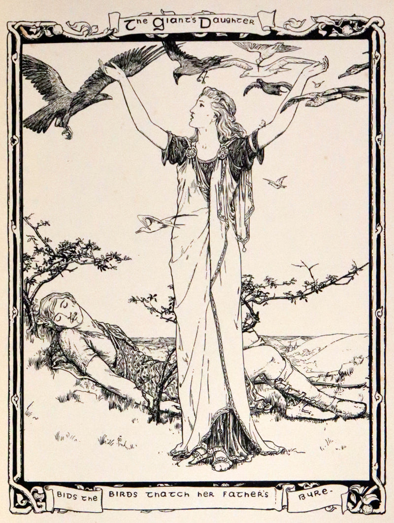 1892 Rare First Edition - CELTIC FAIRY TALES by J. Jacobs Illustrated by J.D. Batten.