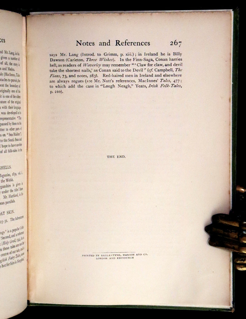 1892 Rare First Edition - CELTIC FAIRY TALES by J. Jacobs Illustrated by J.D. Batten.