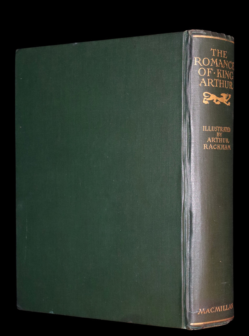 1917 Rare 1st Edition - ROMANCE of KING ARTHUR and His KNIGHTS of the Round Table illustrated by RACKHAM.