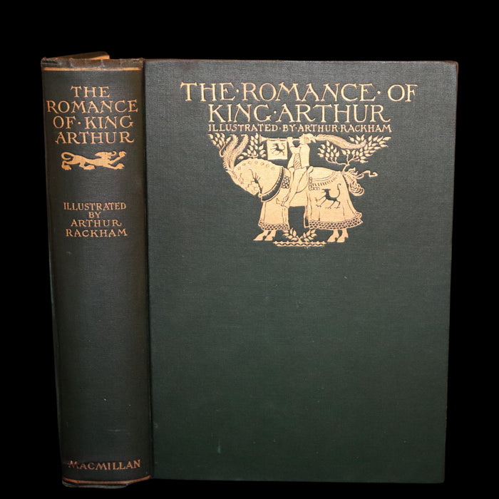 1917 Rare 1st Edition - ROMANCE of KING ARTHUR and His KNIGHTS of the Round Table illustrated by RACKHAM.