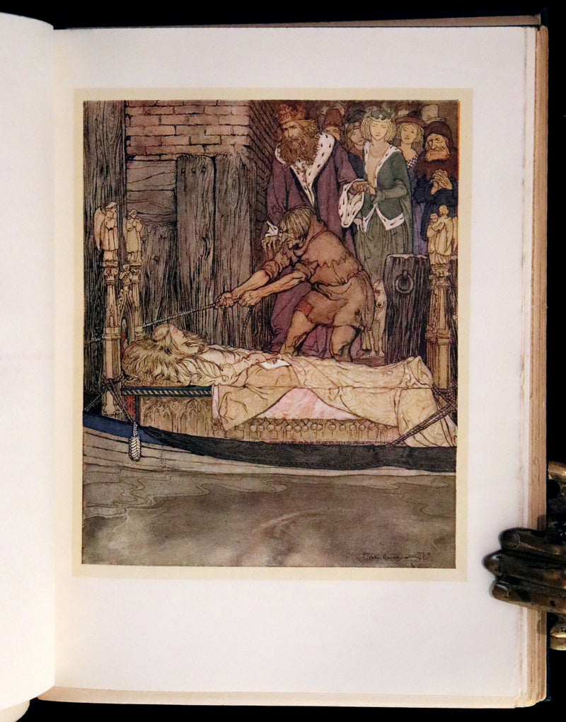 1917 Rare 1st Edition - ROMANCE of KING ARTHUR and His KNIGHTS of the Round Table illustrated by RACKHAM.