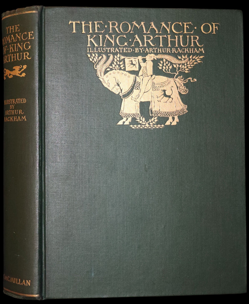 1917 Rare 1st Edition - ROMANCE of KING ARTHUR and His KNIGHTS of the Round Table illustrated by RACKHAM.