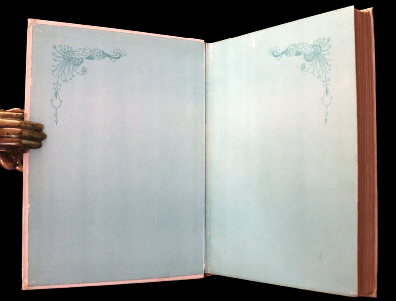 1913 Rare First Edition - Princess Badoura. A Tale from the Arabian Nights by Laurence Housman. Illustrated by Edmund Dulac.