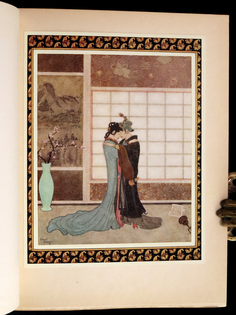 1913 Rare First Edition - Princess Badoura. A Tale from the Arabian Nights by Laurence Housman. Illustrated by Edmund Dulac.