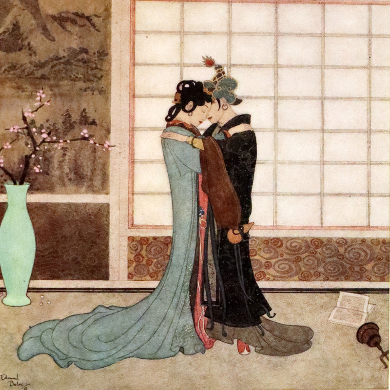 1913 Rare First Edition - Princess Badoura. A Tale from the Arabian Nights by Laurence Housman. Illustrated by Edmund Dulac.