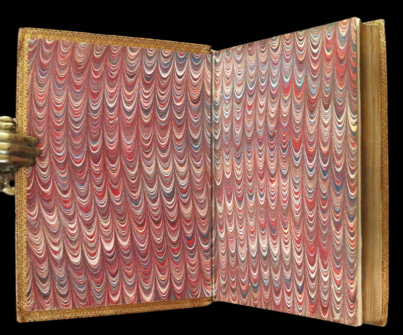 1854 Rare with William Cullen Bryant Signature - POEMS by William Cullen Bryant. Illustrated.