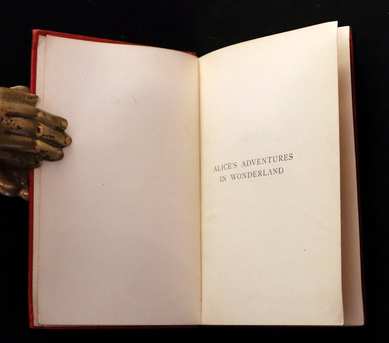 1907 Scarce First "Miniature" Edition - Alice's Adventures in Wonderland by Lewis Carroll.