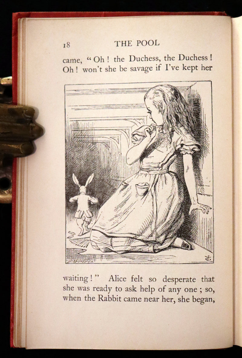 1907 Scarce First "Miniature" Edition - Alice's Adventures in Wonderland by Lewis Carroll.