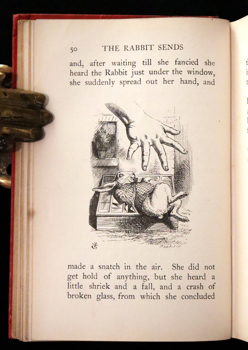 1907 Scarce First "Miniature" Edition - Alice's Adventures in Wonderland by Lewis Carroll.