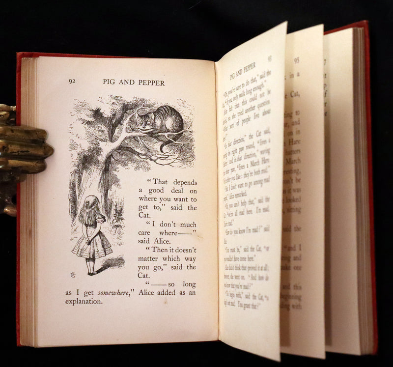 1907 Scarce First "Miniature" Edition - Alice's Adventures in Wonderland by Lewis Carroll.