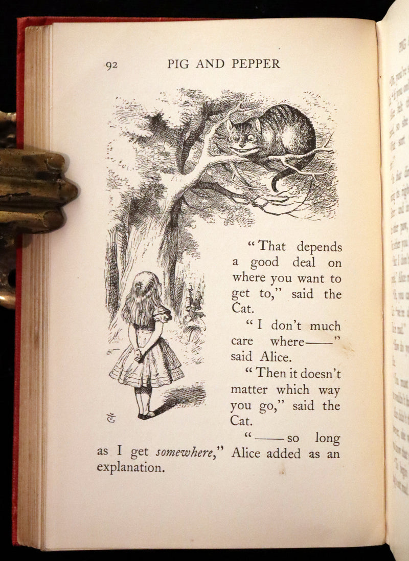 1907 Scarce First "Miniature" Edition - Alice's Adventures in Wonderland by Lewis Carroll.
