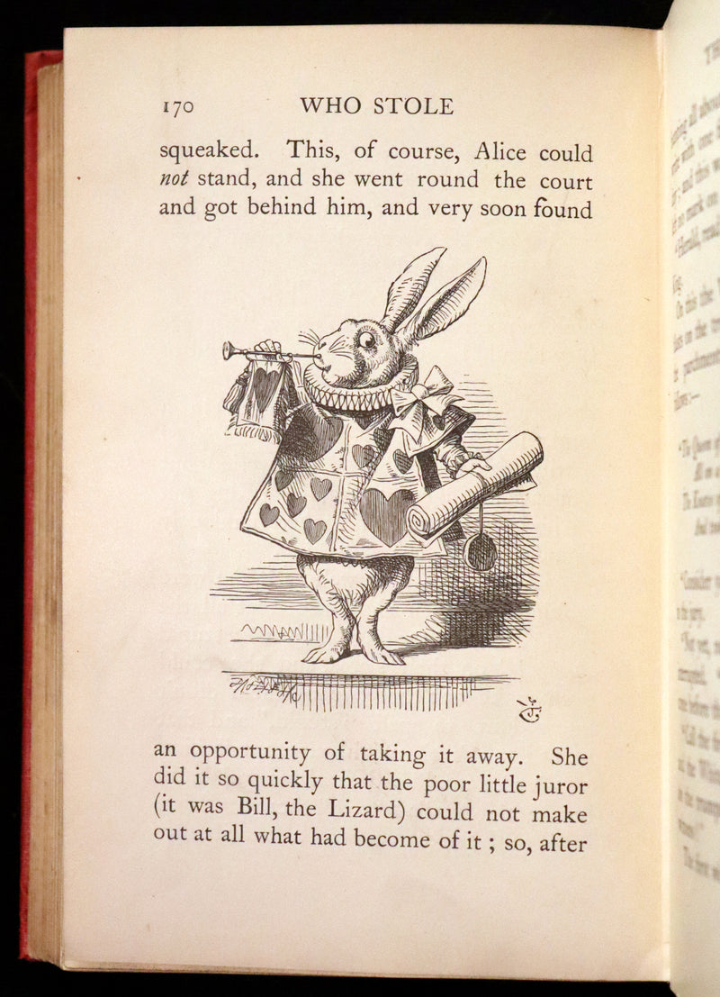 1907 Scarce First "Miniature" Edition - Alice's Adventures in Wonderland by Lewis Carroll.