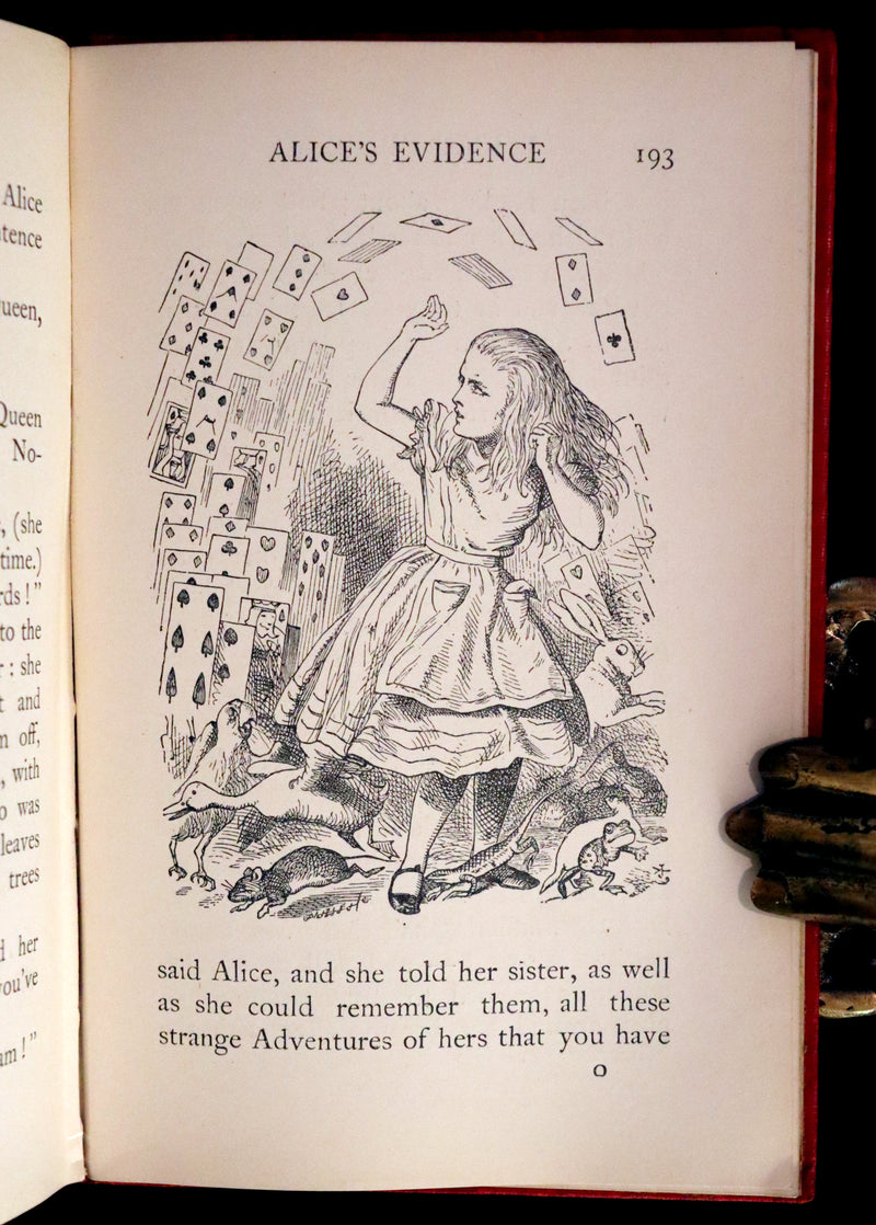1907 Scarce First "Miniature" Edition - Alice's Adventures in Wonderland by Lewis Carroll.