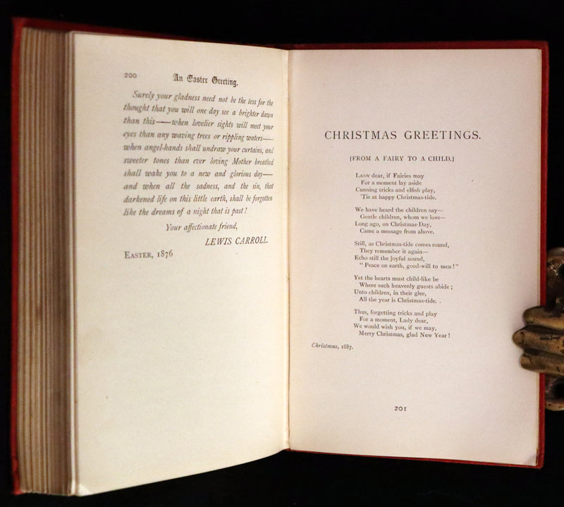 1907 Scarce First "Miniature" Edition - Alice's Adventures in Wonderland by Lewis Carroll.