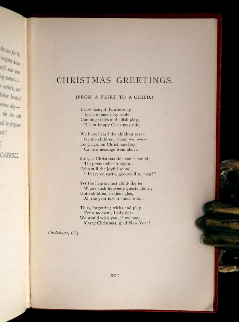 1907 Scarce First "Miniature" Edition - Alice's Adventures in Wonderland by Lewis Carroll.