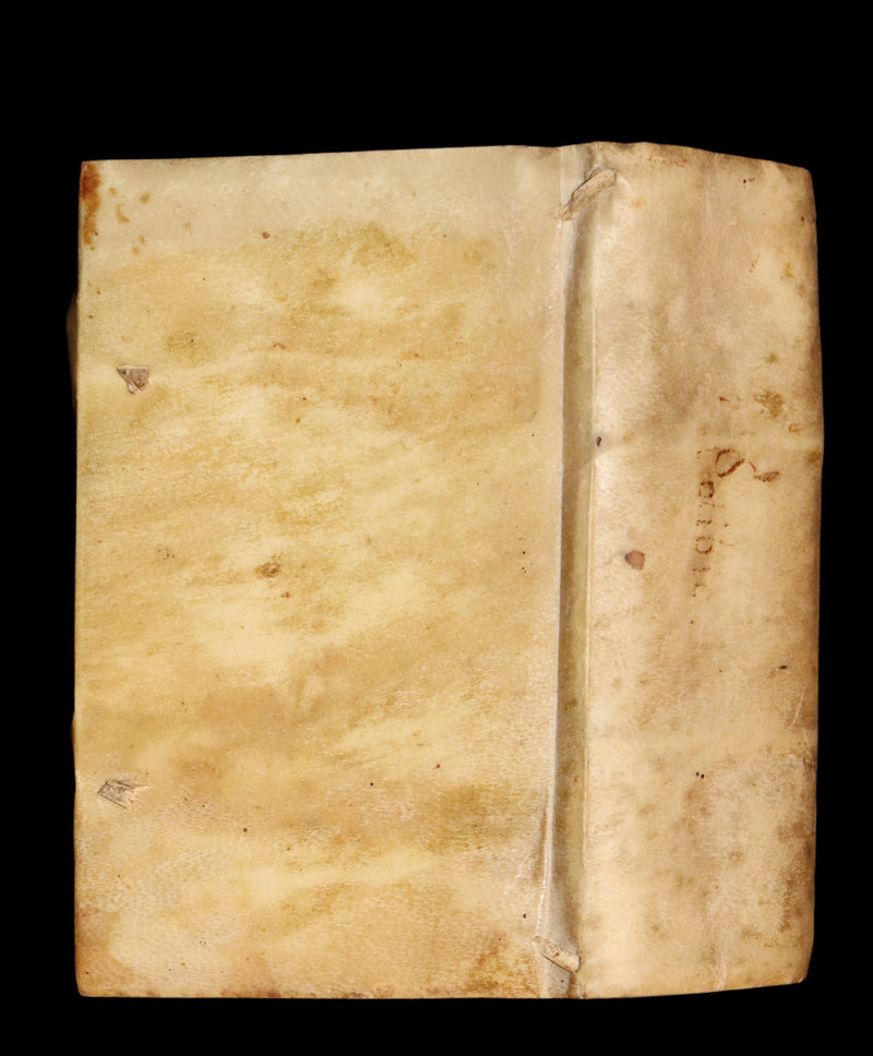 1597 Rare Latin Vellum Book - Polybius - Roman Republic's Histories - Megalopolitani Historiarum.