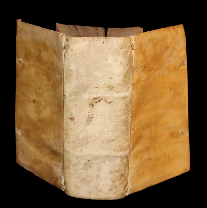 1597 Rare Latin Vellum Book - Polybius - Roman Republic's Histories - Megalopolitani Historiarum.