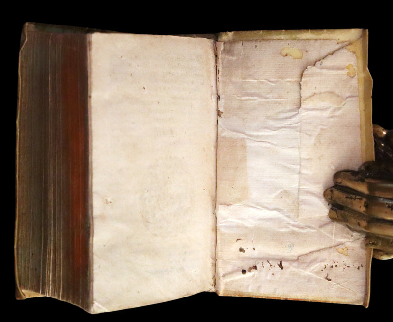 1597 Rare Latin Vellum Book - Polybius - Roman Republic's Histories - Megalopolitani Historiarum.