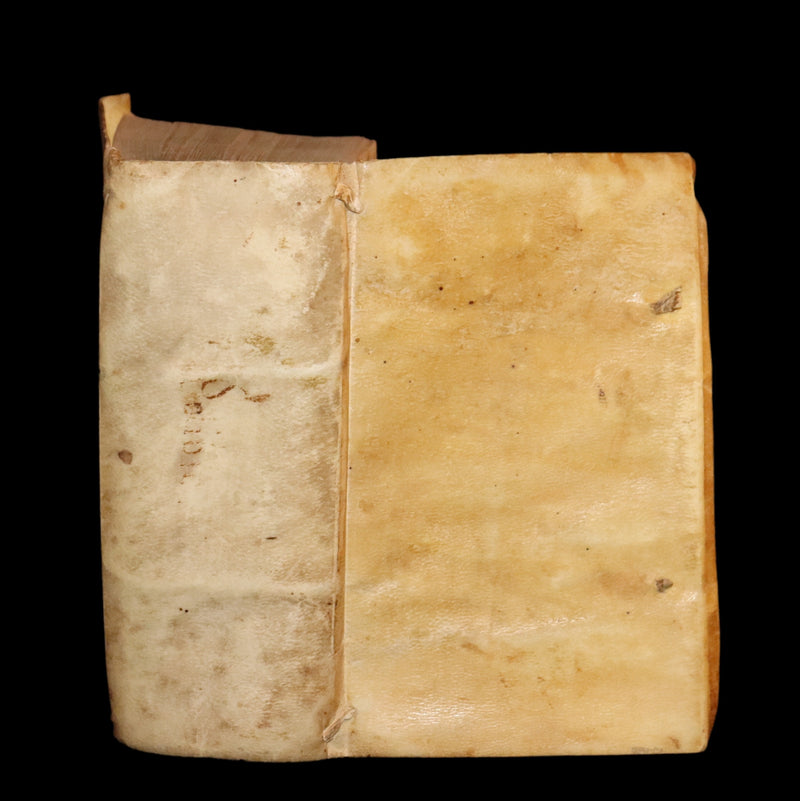 1597 Rare Latin Vellum Book - Polybius - Roman Republic's Histories - Megalopolitani Historiarum.