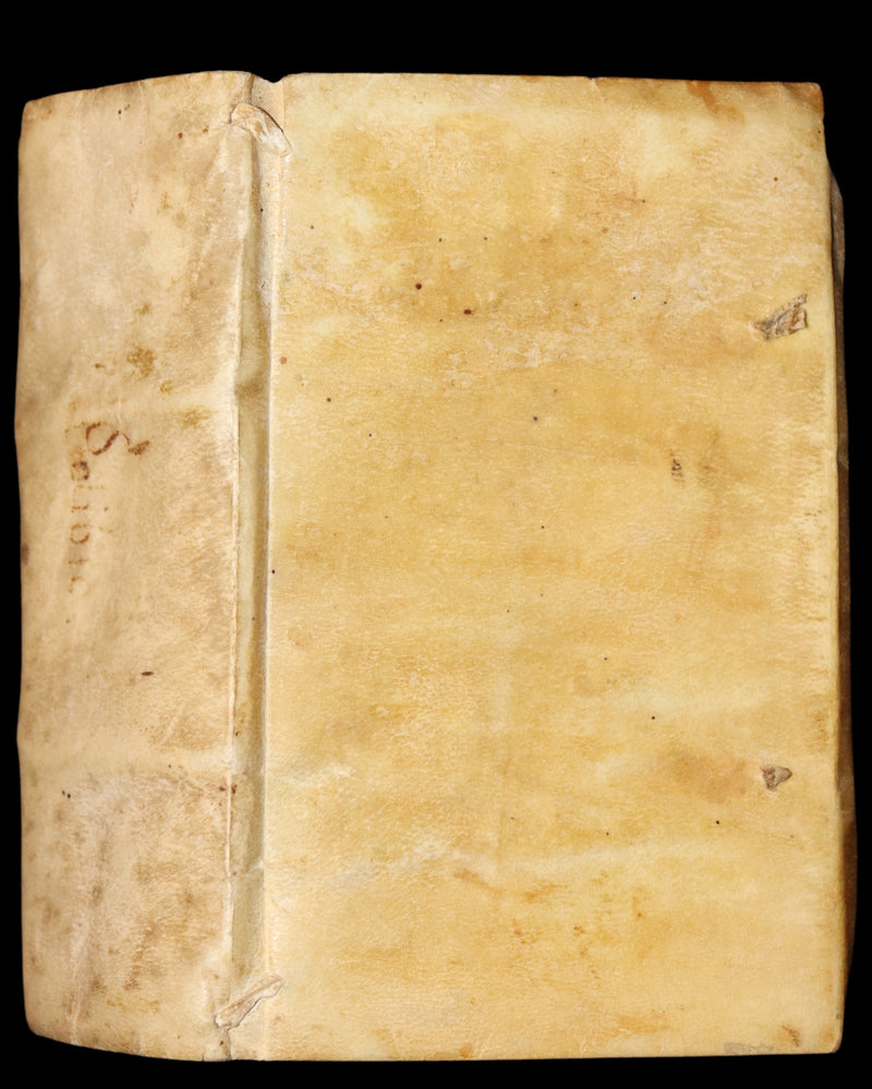 1597 Rare Latin Vellum Book - Polybius - Roman Republic's Histories - Megalopolitani Historiarum.