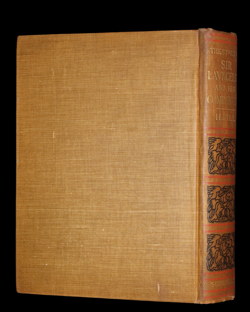 1907 Rare First Edition - King Arthur Tales, THE STORY OF Sir LANCELOT and his COMPANIONS by Howard Pyle.