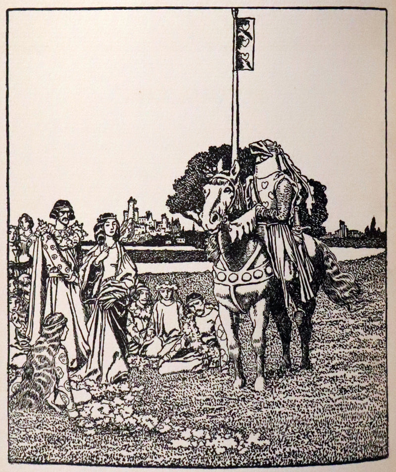 1907 Rare First Edition - King Arthur Tales, THE STORY OF Sir LANCELOT and his COMPANIONS by Howard Pyle.