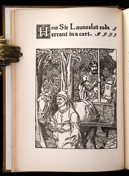 1907 Rare First Edition - King Arthur Tales, THE STORY OF Sir LANCELOT and his COMPANIONS by Howard Pyle.