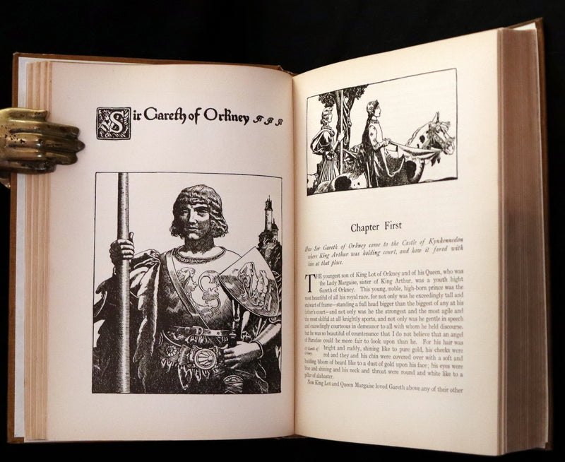 1907 Rare First Edition - King Arthur Tales, THE STORY OF Sir LANCELOT and his COMPANIONS by Howard Pyle.