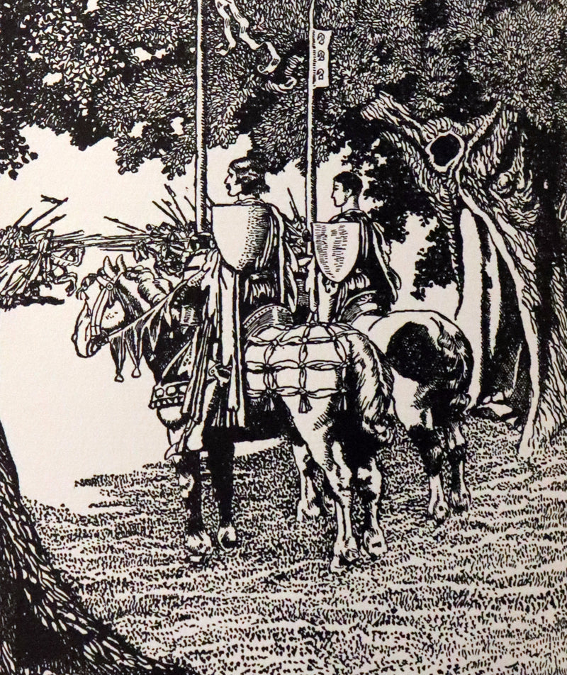 1907 Rare First Edition - King Arthur Tales, THE STORY OF Sir LANCELOT and his COMPANIONS by Howard Pyle.