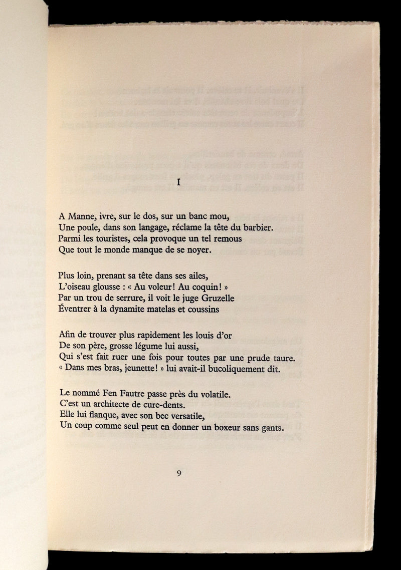 1969 Scarce Limited First French Edition - La Fille de Christophe Colomb by Réjean Ducharme.