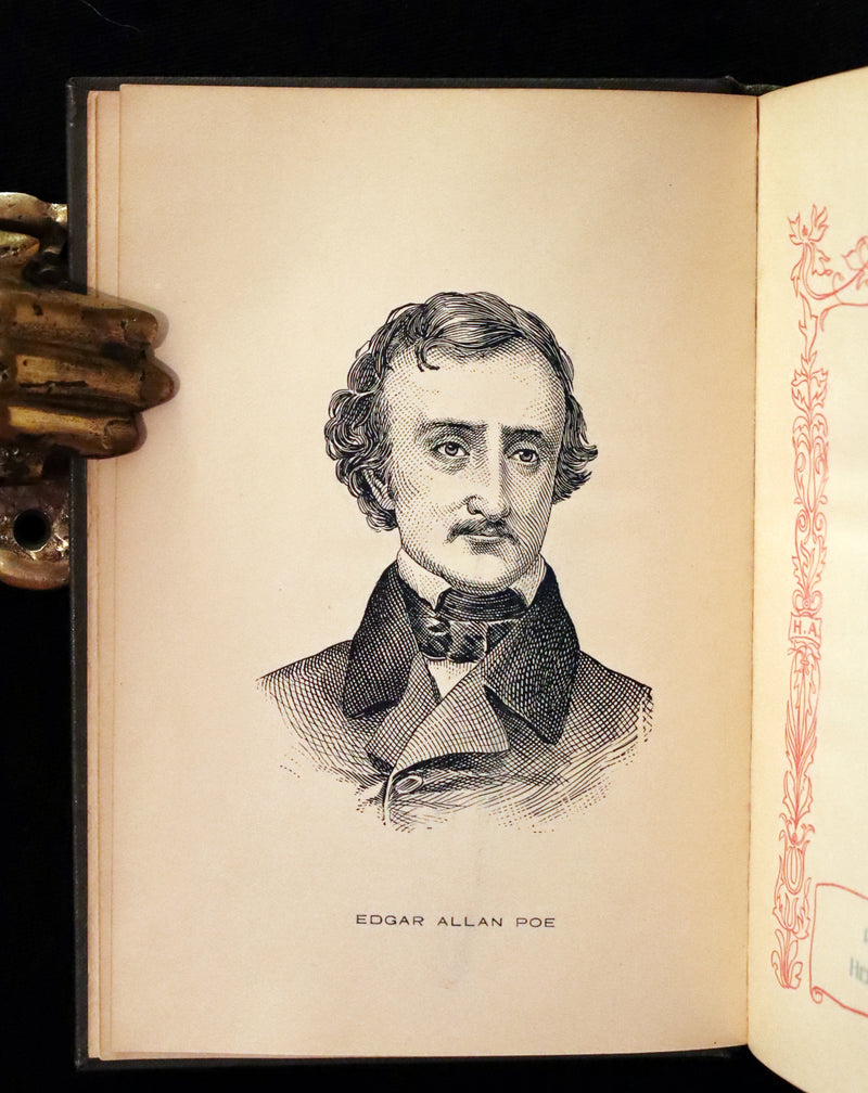 1895 Rare Book - The Raven and other POEMS by Edgar Allan POE.