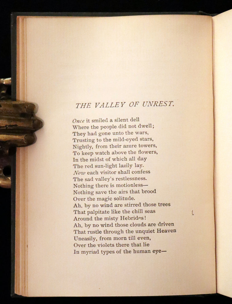 1895 Rare Book - The Raven and other POEMS by Edgar Allan POE.