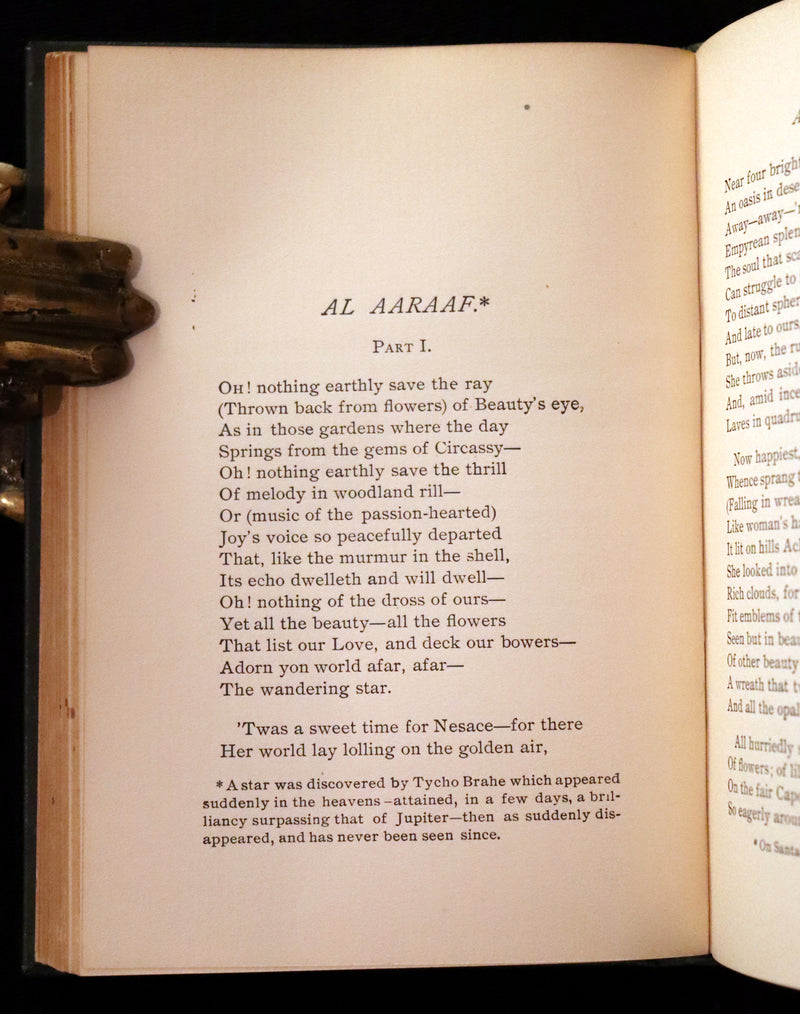 1895 Rare Book - The Raven and other POEMS by Edgar Allan POE.