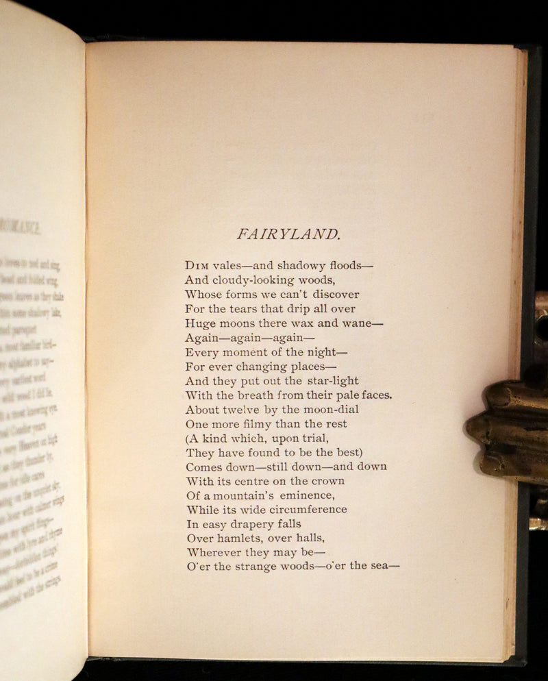 1895 Rare Book - The Raven and other POEMS by Edgar Allan POE.