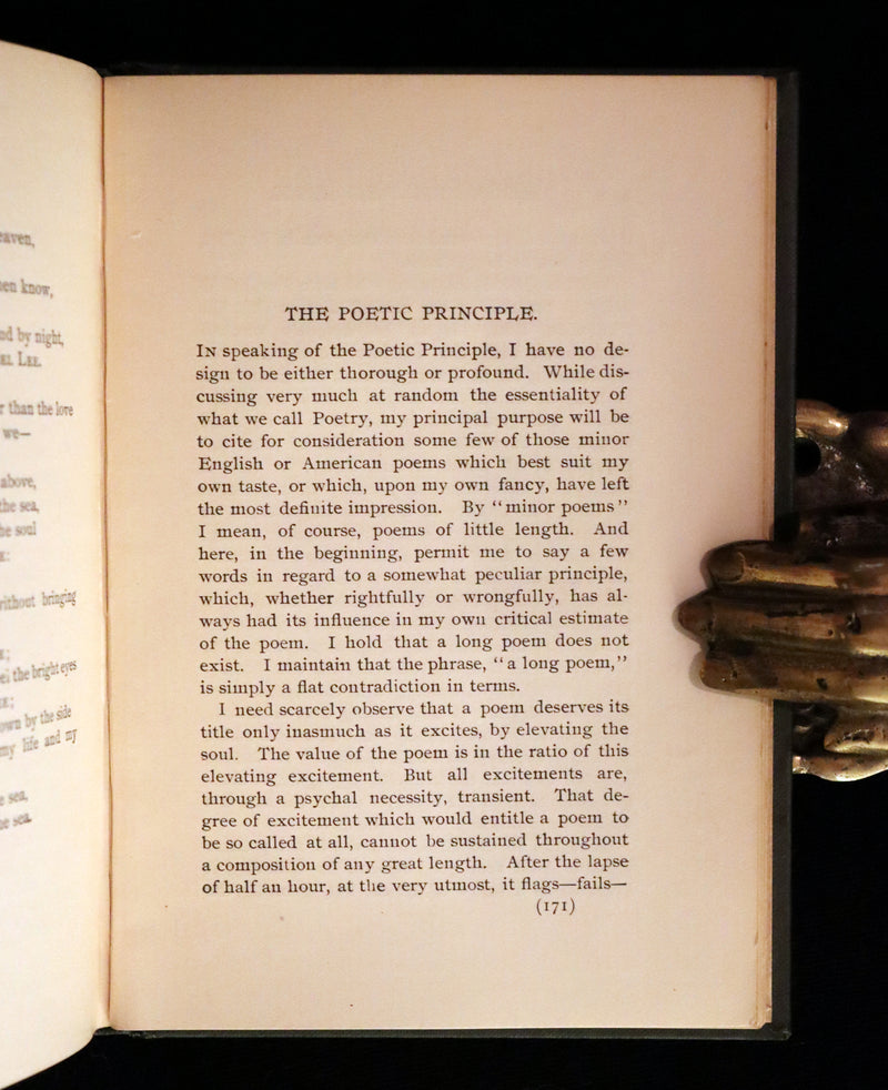 1895 Rare Book - The Raven and other POEMS by Edgar Allan POE.
