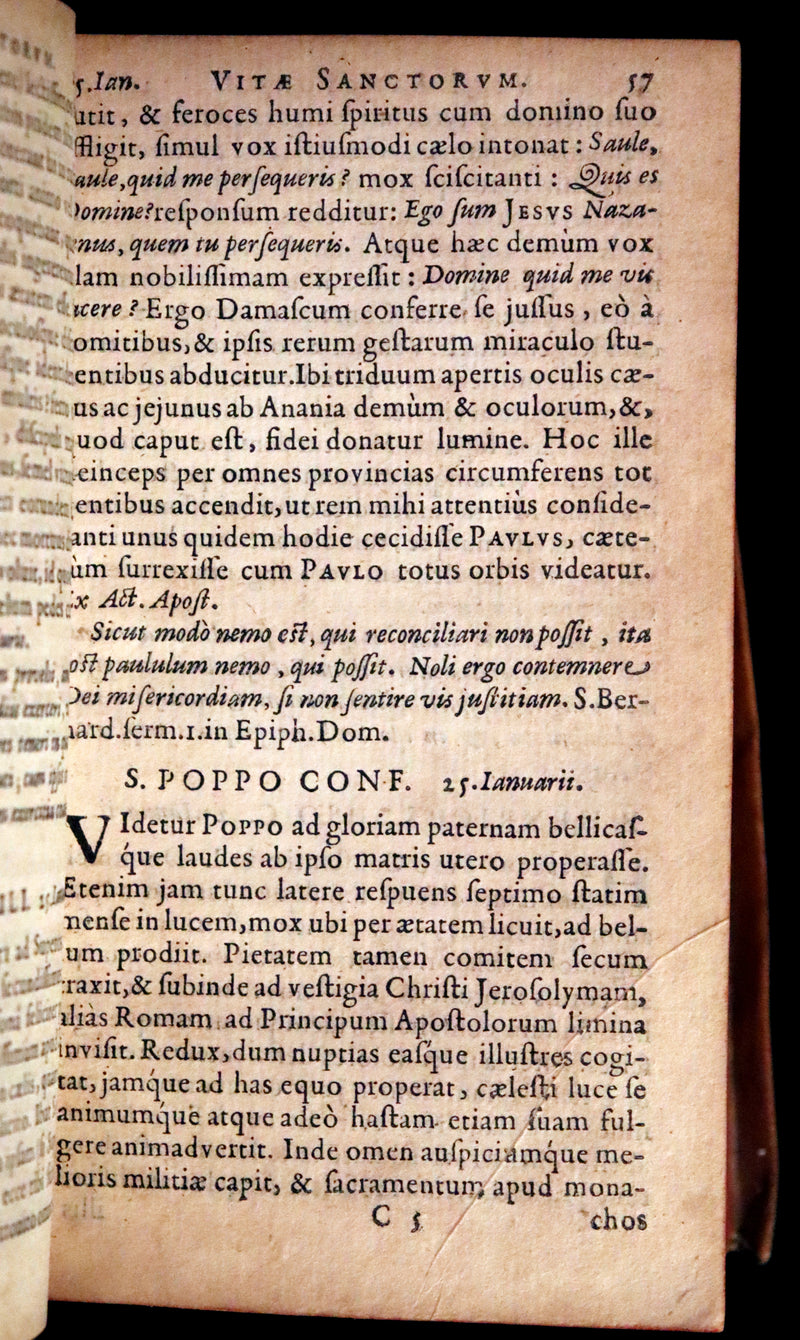1637 Rare Latin Vellum Book - Jesuit Andreas Brunner - FASTI MARIANI.