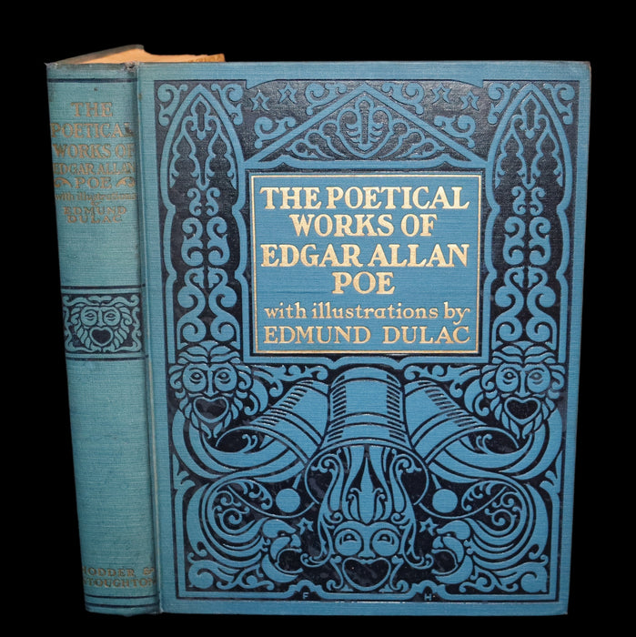 1910 First US Edition - The Poetical Works of Edgar Allan Poe Illustrated By Edmund Dulac.