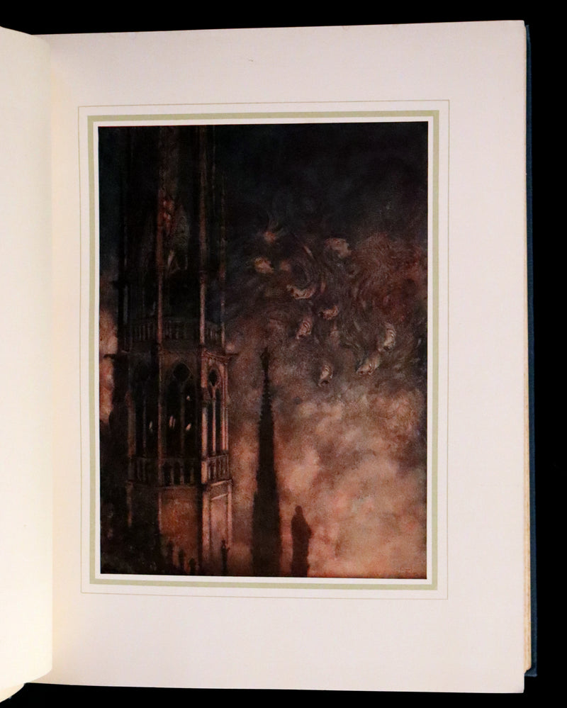 1910 First US Edition - The Poetical Works of Edgar Allan Poe Illustrated By Edmund Dulac.