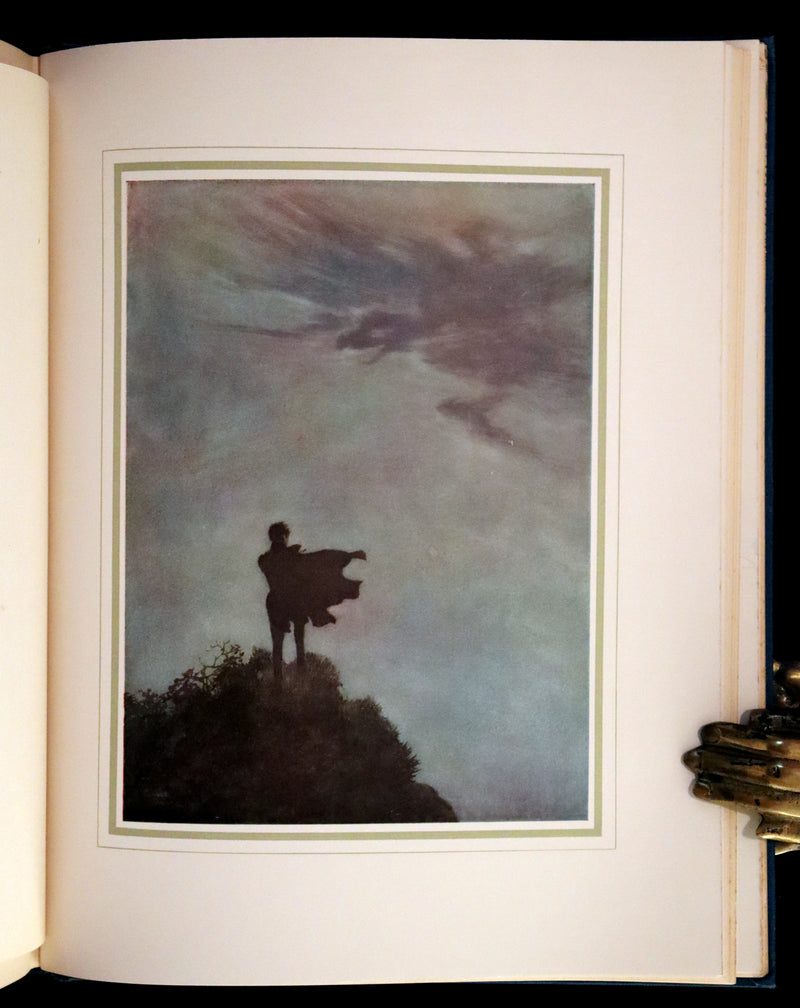 1910 First US Edition - The Poetical Works of Edgar Allan Poe Illustrated By Edmund Dulac.