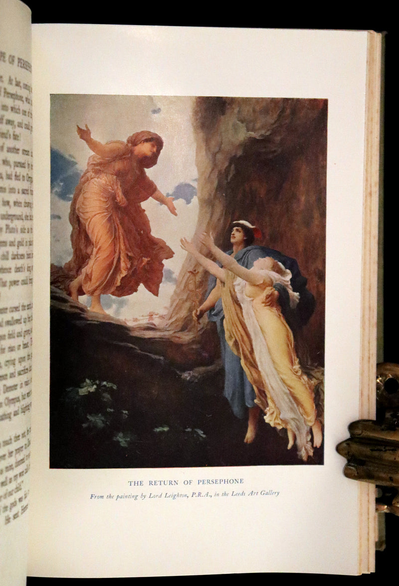 1912 Rare First Edition - Ancient Greece CLASSIC MYTH AND LEGEND by A. R. Hope Moncrieff.