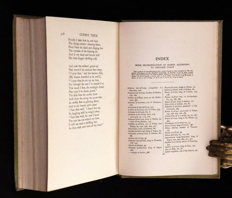 1912 Rare First Edition - Ancient Greece CLASSIC MYTH AND LEGEND by A. R. Hope Moncrieff.