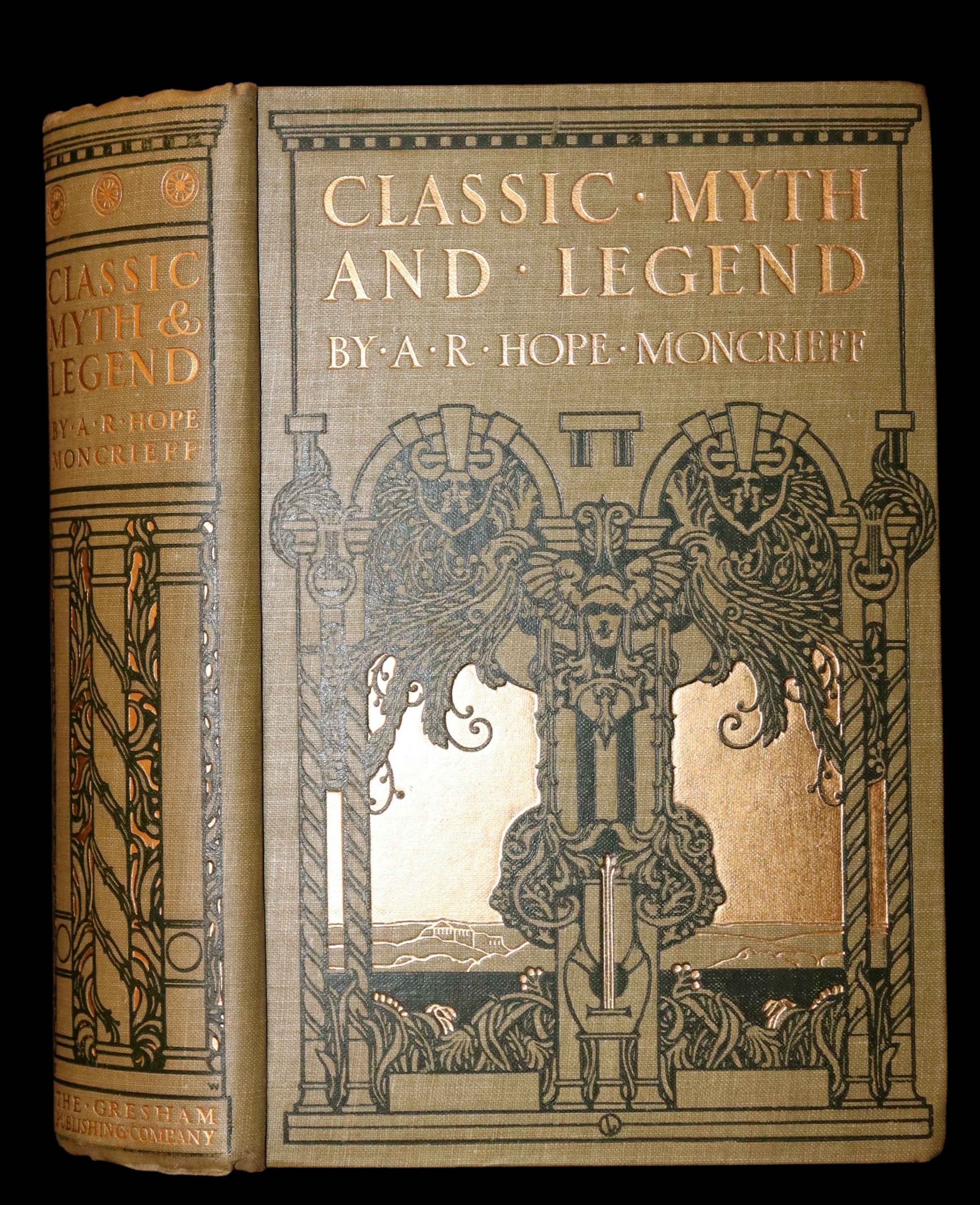 1912 Rare First Edition - Ancient Greece CLASSIC MYTH AND LEGEND
